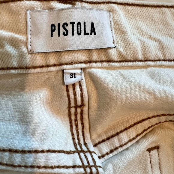 Pistola Cassie Super High Rise Straight Crop in Adobo Size 31 - Picture 10 of 14